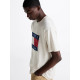 Tommy Hilfiger Ανδρική κοντομάνικη μπλούζα Flag Badge Relaxed T-Shirt